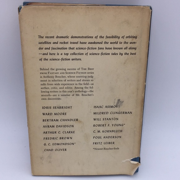 1958 The Best From Fantasy and Science Fiction Seventh Series Anthony Boucher - Picture 3 of 12